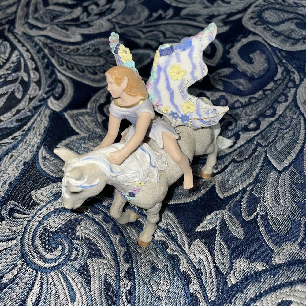 Schleich Bayala Oleana Pony Horse Fairy Elf Rider Figures Retired 70410‎ 2 Piece